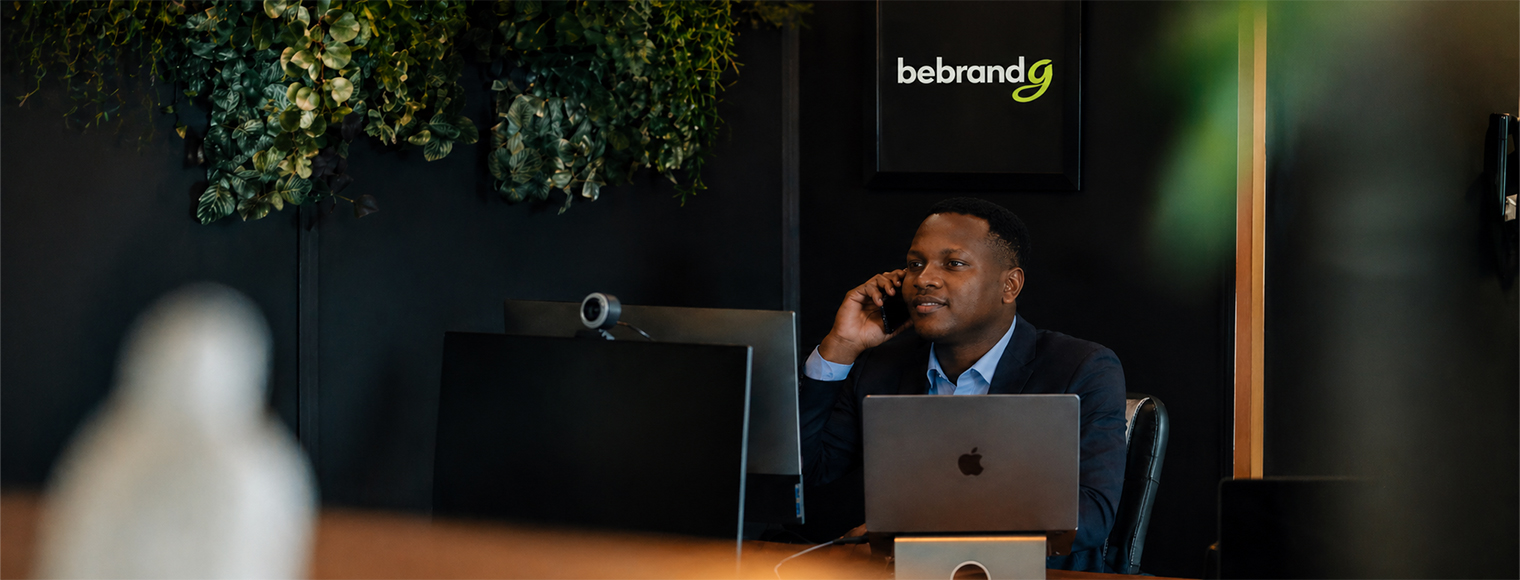 Bebrandg website design and digital support showcase
