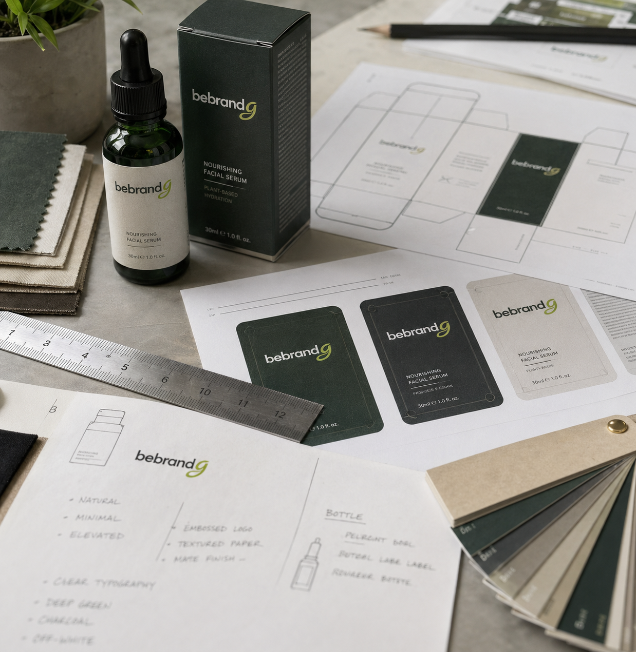 Product label design by Bebrandg