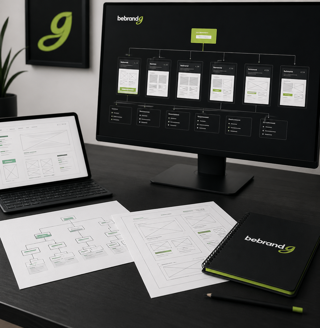 Website layout planning by Bebrandg